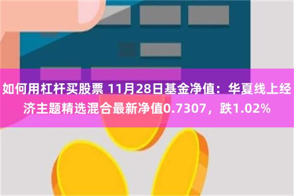 如何用杠杆买股票 11月28日基金净值：华夏线上经济主题精选混合最新净值0.7307，跌1.02%